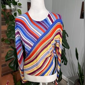 Zara knit multi color top Size Small